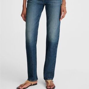 Madewell Classic Straight Leg Denim Jeans